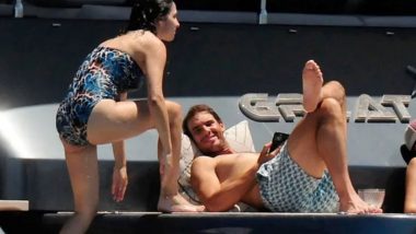 Rafael Nadal and Pregnant Wife Maria Perello Enjoy Quality Time Vacationing on Yacht (View Pic)